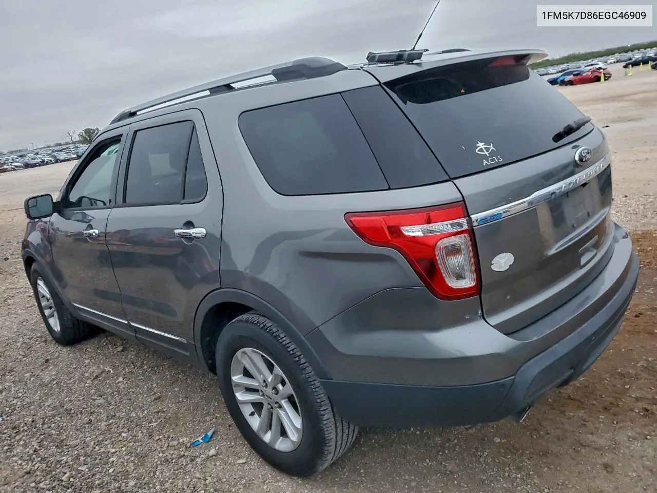 1FM5K7D86EGC46909 2014 Ford Explorer Xlt