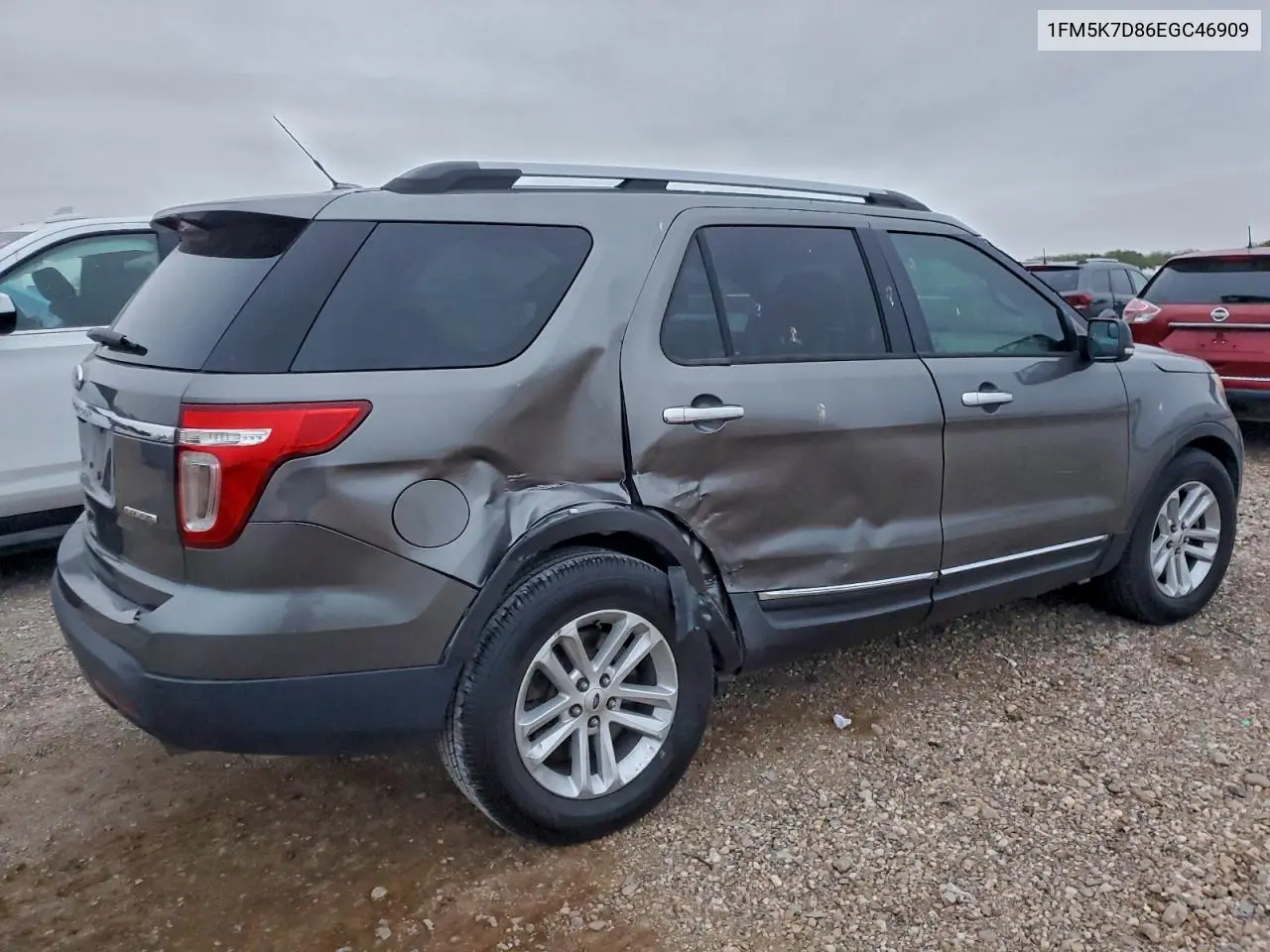1FM5K7D86EGC46909 2014 Ford Explorer Xlt