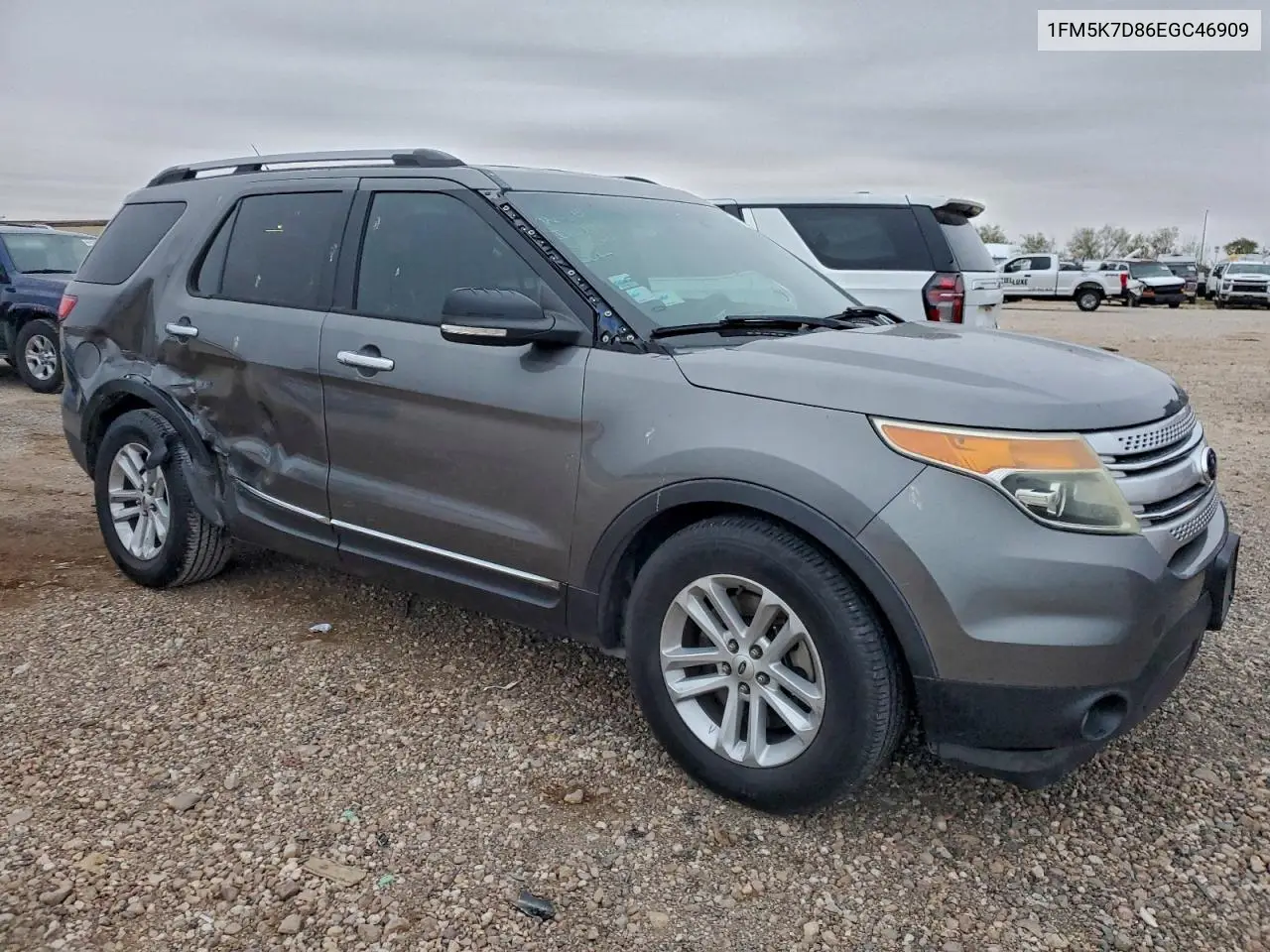 1FM5K7D86EGC46909 2014 Ford Explorer Xlt