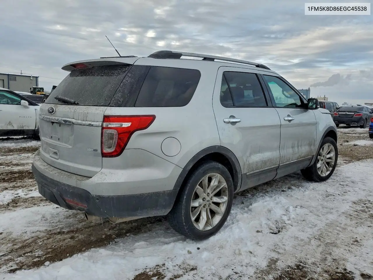 1FM5K8D86EGC45538 2014 Ford Explorer Xlt