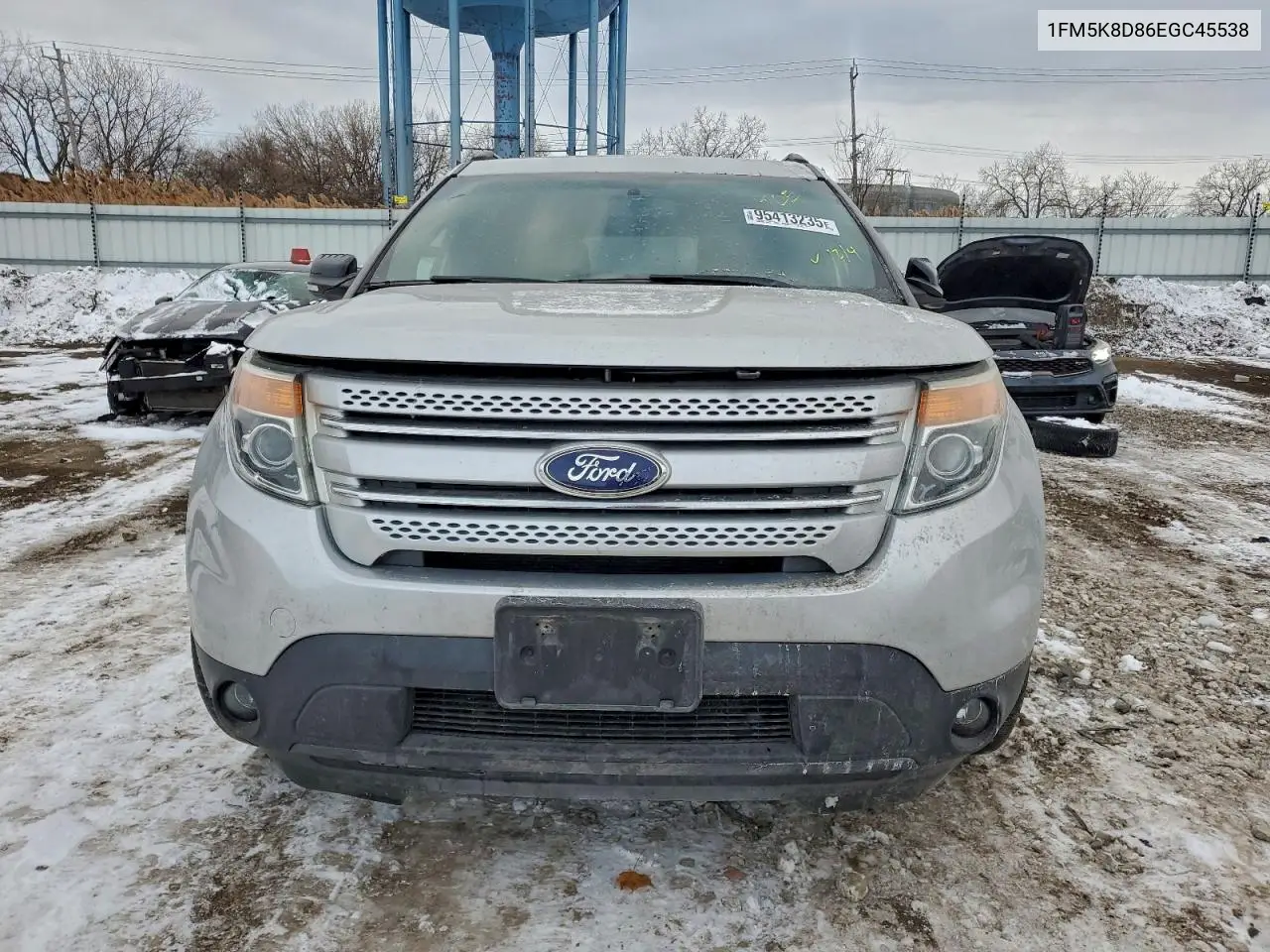 1FM5K8D86EGC45538 2014 Ford Explorer Xlt