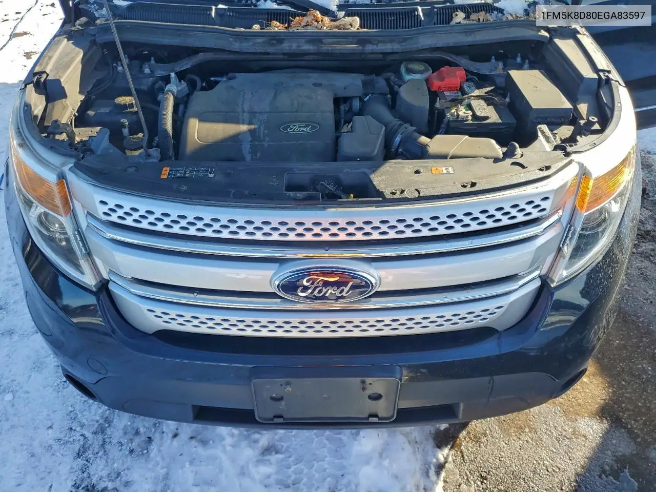 1FM5K8D80EGA83597 2014 Ford Explorer Xlt
