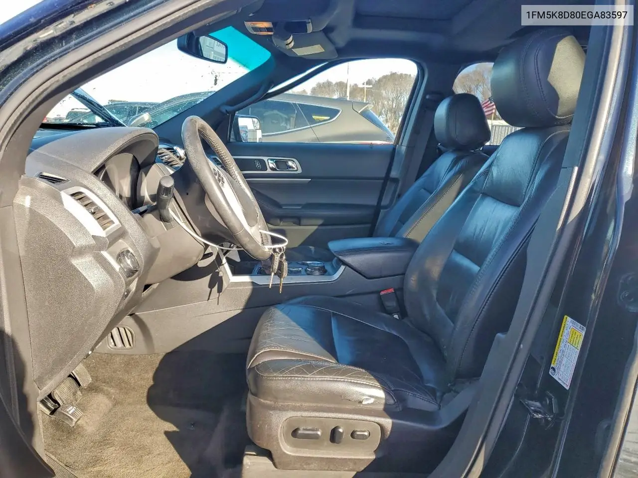 1FM5K8D80EGA83597 2014 Ford Explorer Xlt
