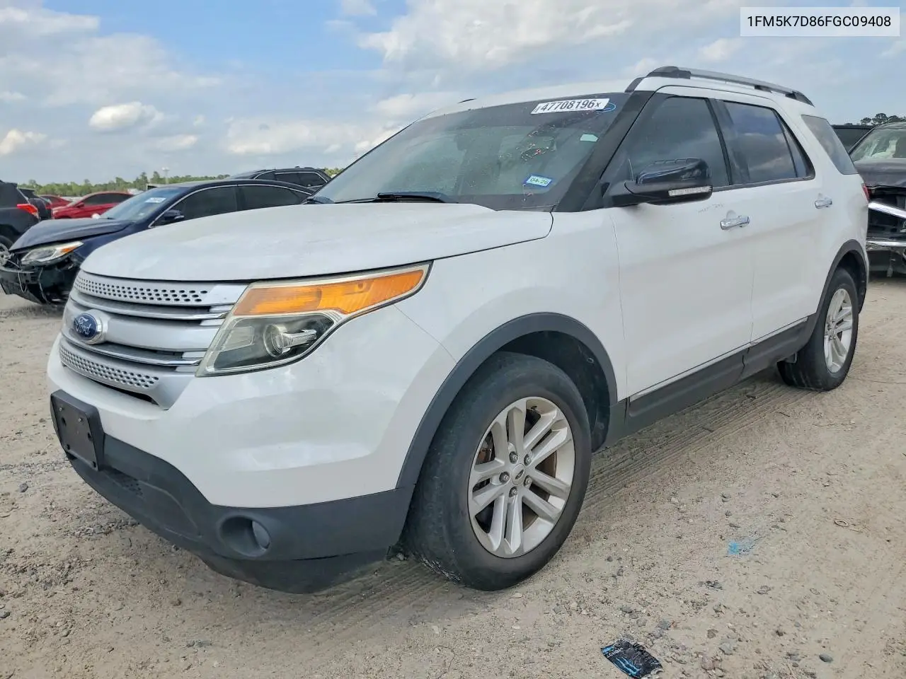 1FM5K7D86FGC09408 2015 Ford Explorer Xlt
