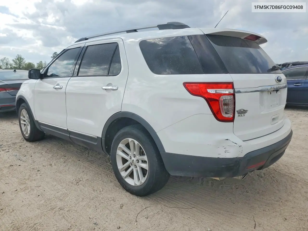 1FM5K7D86FGC09408 2015 Ford Explorer Xlt