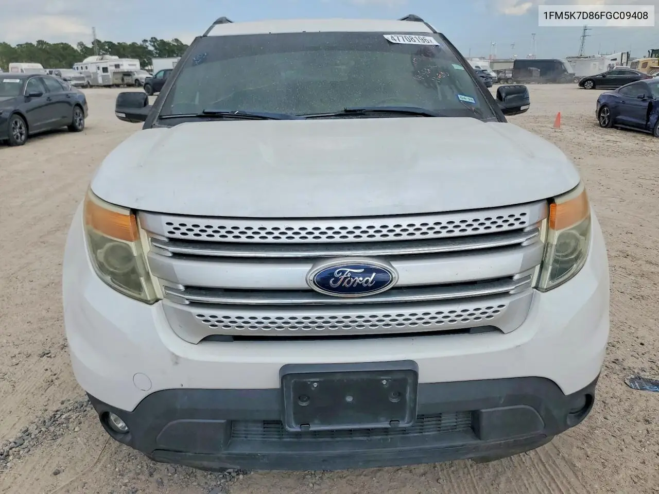 1FM5K7D86FGC09408 2015 Ford Explorer Xlt