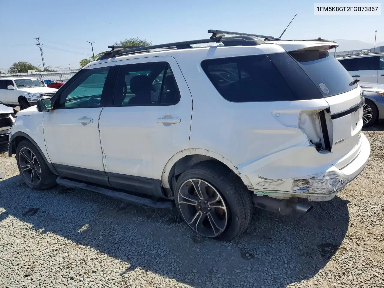 1FM5K8GT2FGB73867 2015 Ford Explorer Sport