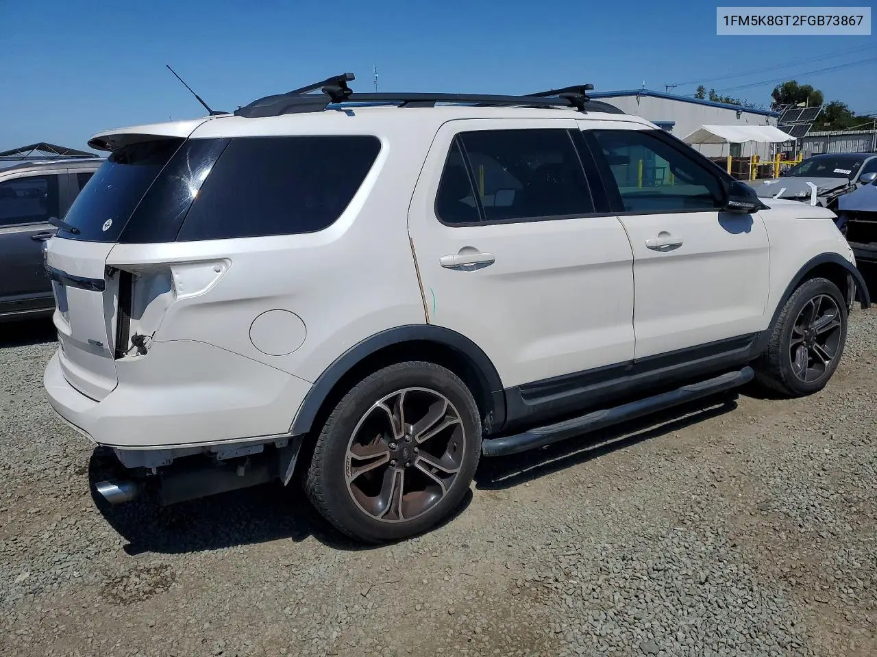 1FM5K8GT2FGB73867 2015 Ford Explorer Sport