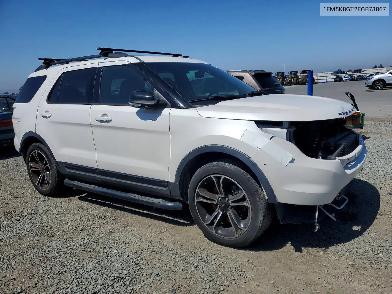 1FM5K8GT2FGB73867 2015 Ford Explorer Sport