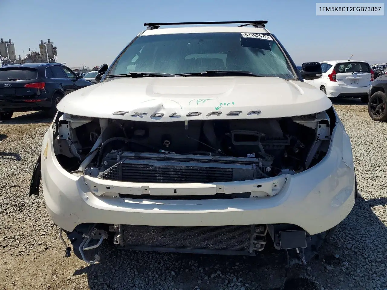 1FM5K8GT2FGB73867 2015 Ford Explorer Sport