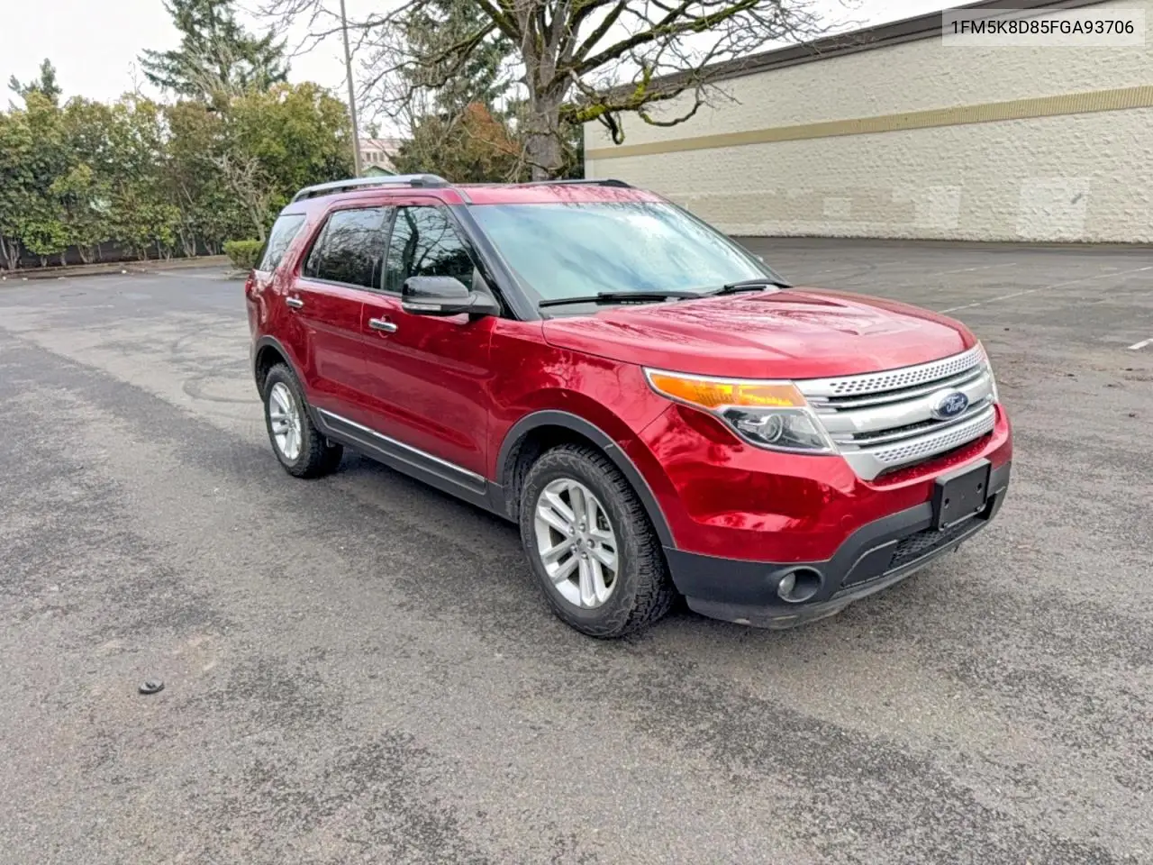 1FM5K8D85FGA93706 2015 Ford Explorer Xlt