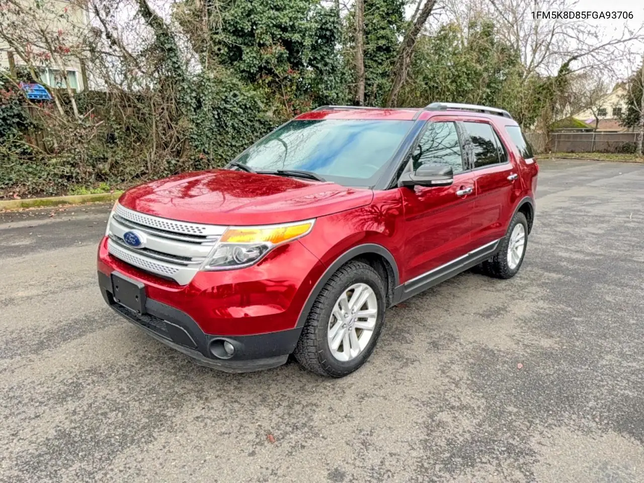 1FM5K8D85FGA93706 2015 Ford Explorer Xlt