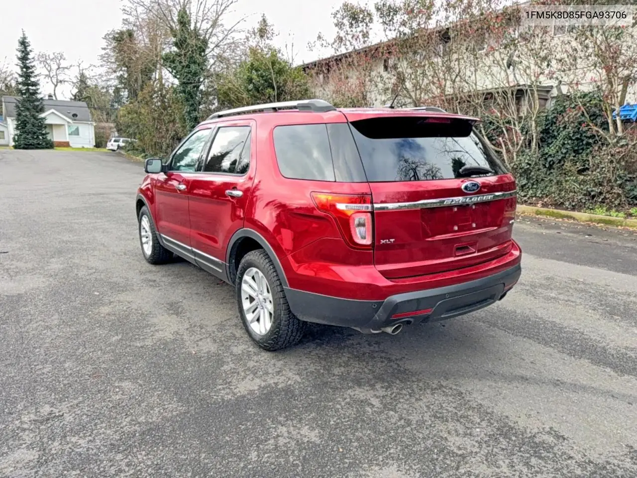 1FM5K8D85FGA93706 2015 Ford Explorer Xlt