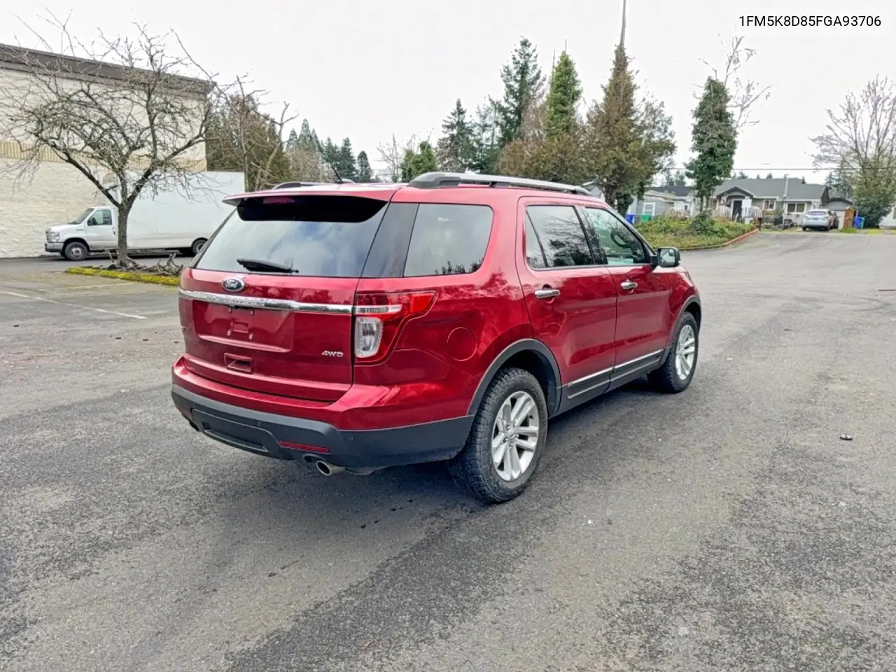 1FM5K8D85FGA93706 2015 Ford Explorer Xlt