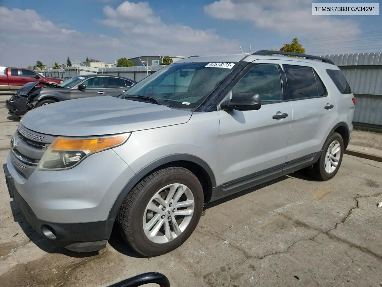 1FM5K7B88FGA34291 2015 Ford Explorer