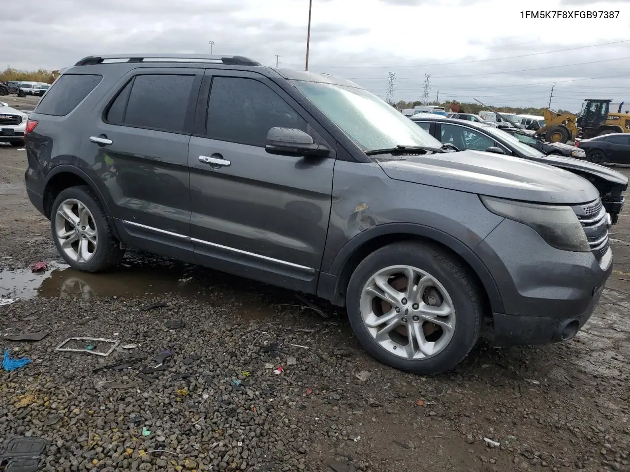 1FM5K7F8XFGB97387 2015 Ford Explorer Limited
