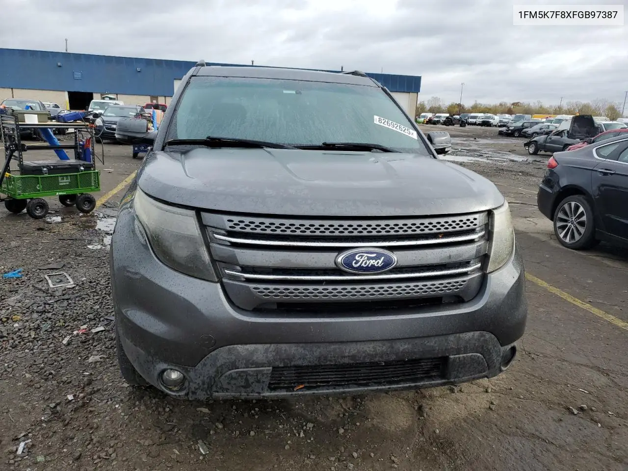 1FM5K7F8XFGB97387 2015 Ford Explorer Limited