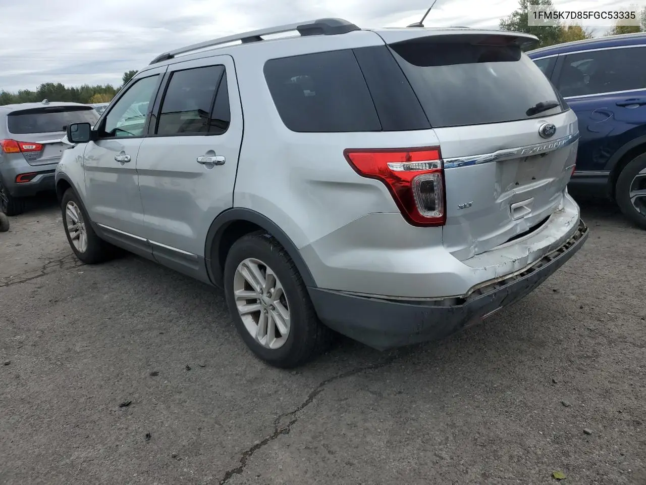 1FM5K7D85FGC53335 2015 Ford Explorer Xlt
