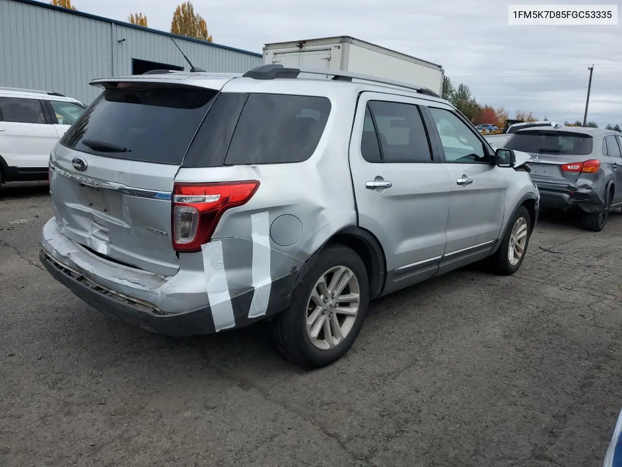 1FM5K7D85FGC53335 2015 Ford Explorer Xlt
