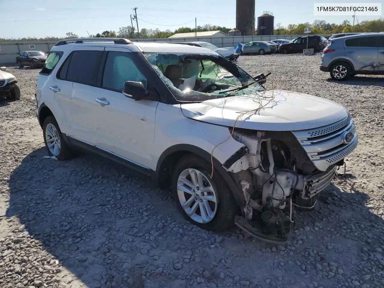 1FM5K7D81FGC21465 2015 Ford Explorer Xlt