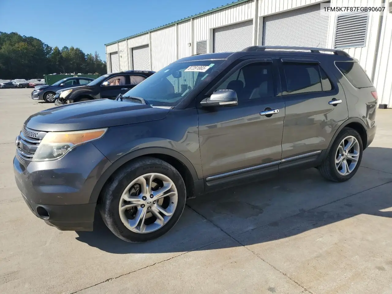 1FM5K7F87FGB90607 2015 Ford Explorer Limited