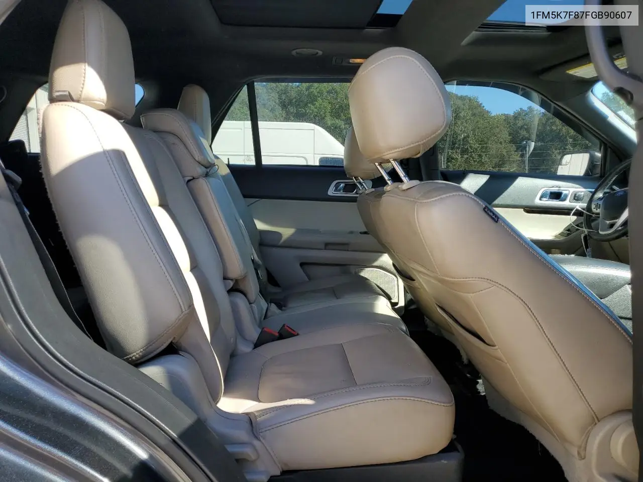 1FM5K7F87FGB90607 2015 Ford Explorer Limited