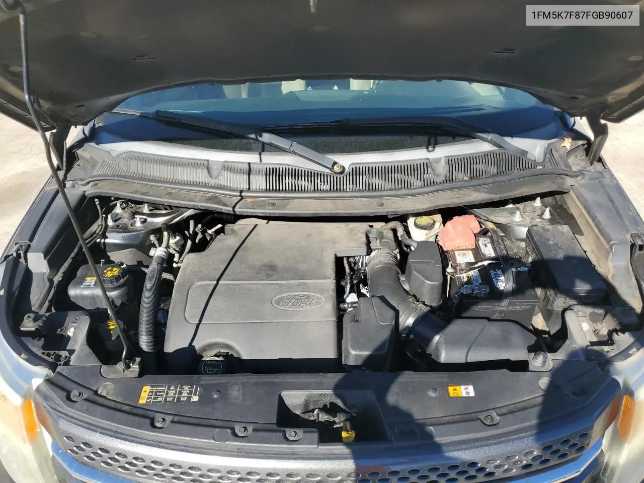 1FM5K7F87FGB90607 2015 Ford Explorer Limited
