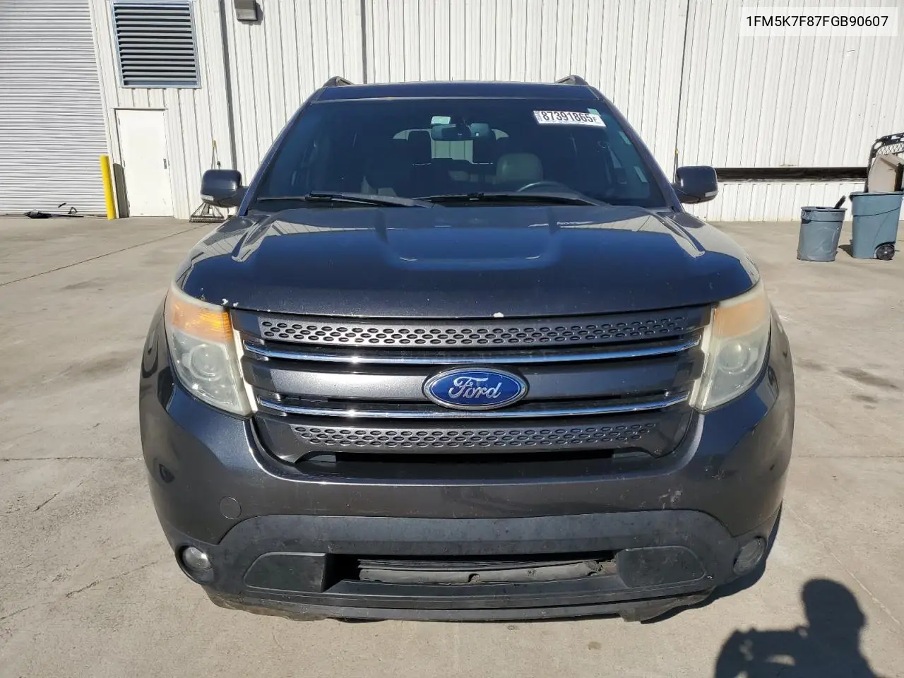 1FM5K7F87FGB90607 2015 Ford Explorer Limited