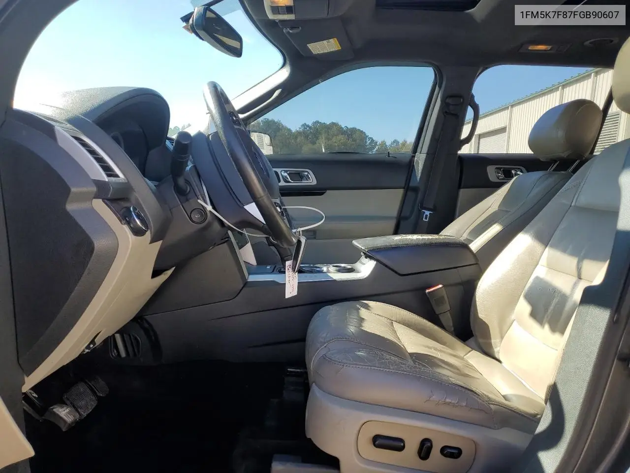 1FM5K7F87FGB90607 2015 Ford Explorer Limited