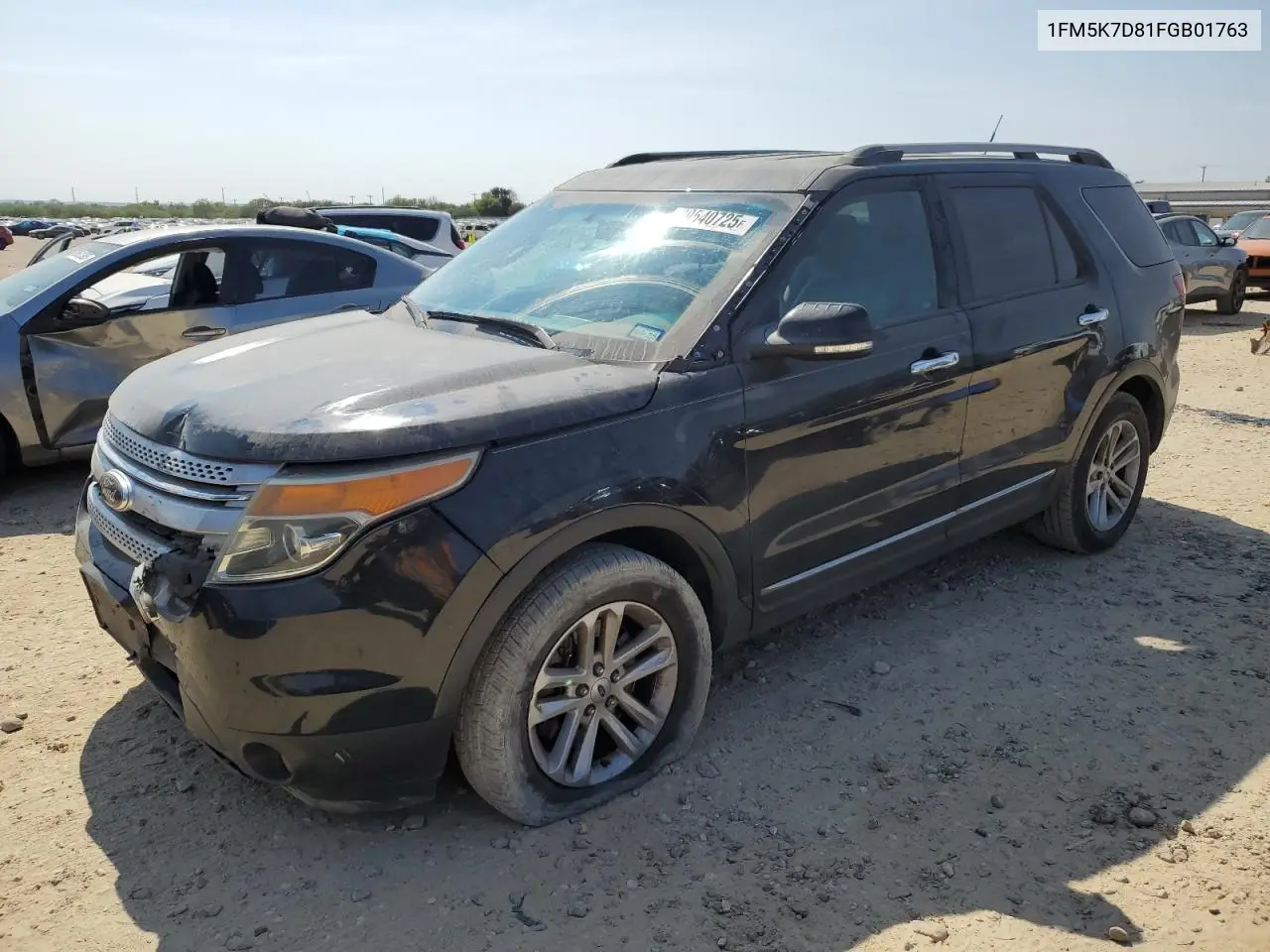1FM5K7D81FGB01763 2015 Ford Explorer Xlt