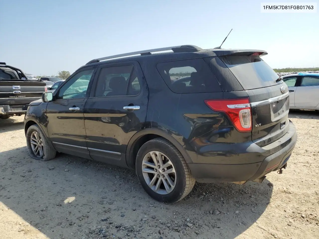 1FM5K7D81FGB01763 2015 Ford Explorer Xlt
