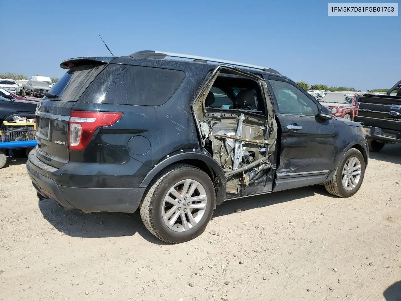 1FM5K7D81FGB01763 2015 Ford Explorer Xlt