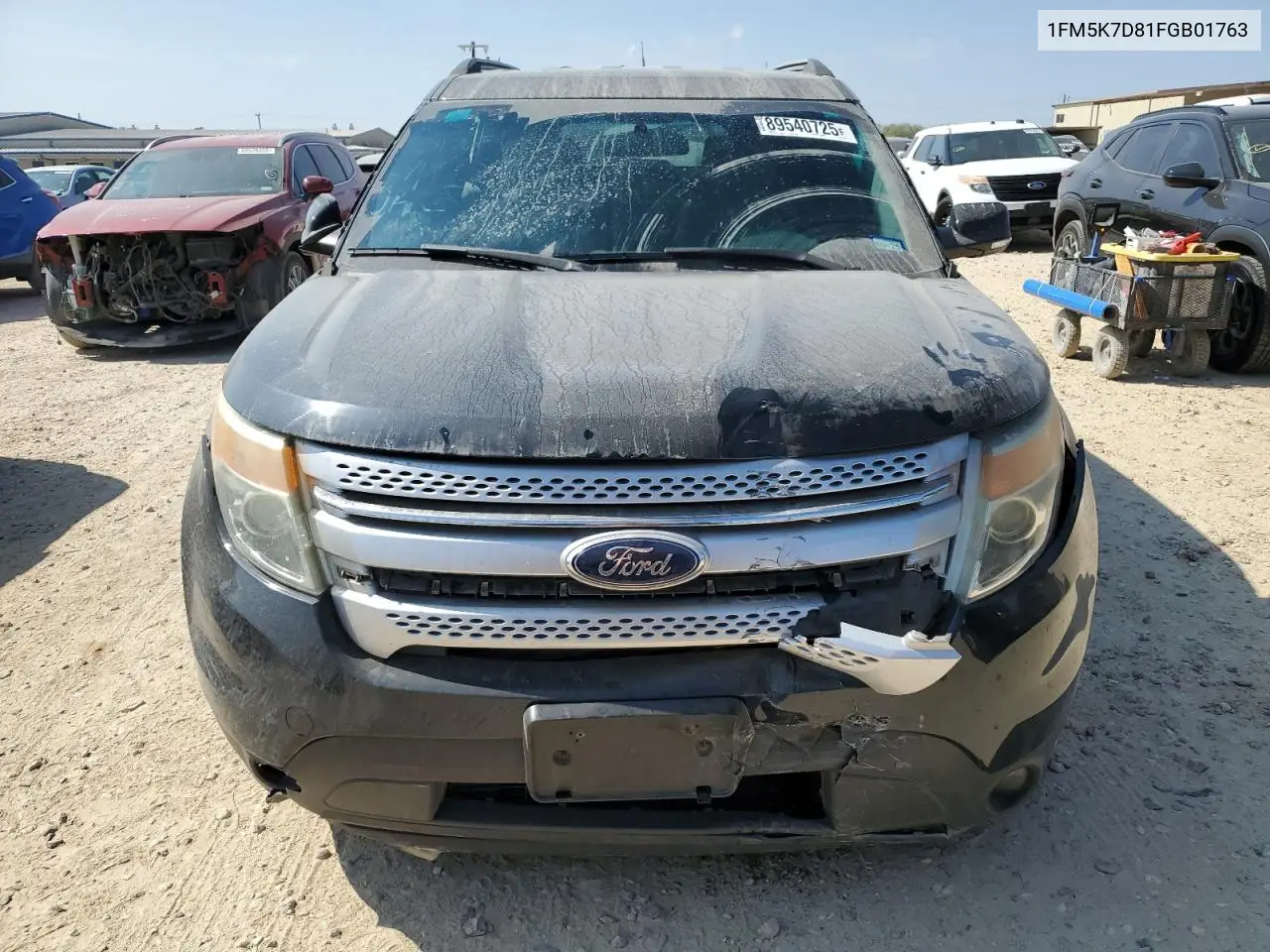 1FM5K7D81FGB01763 2015 Ford Explorer Xlt