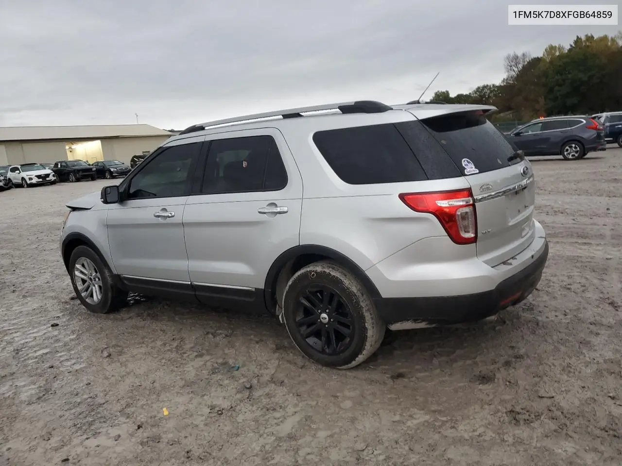 1FM5K7D8XFGB64859 2015 Ford Explorer Xlt