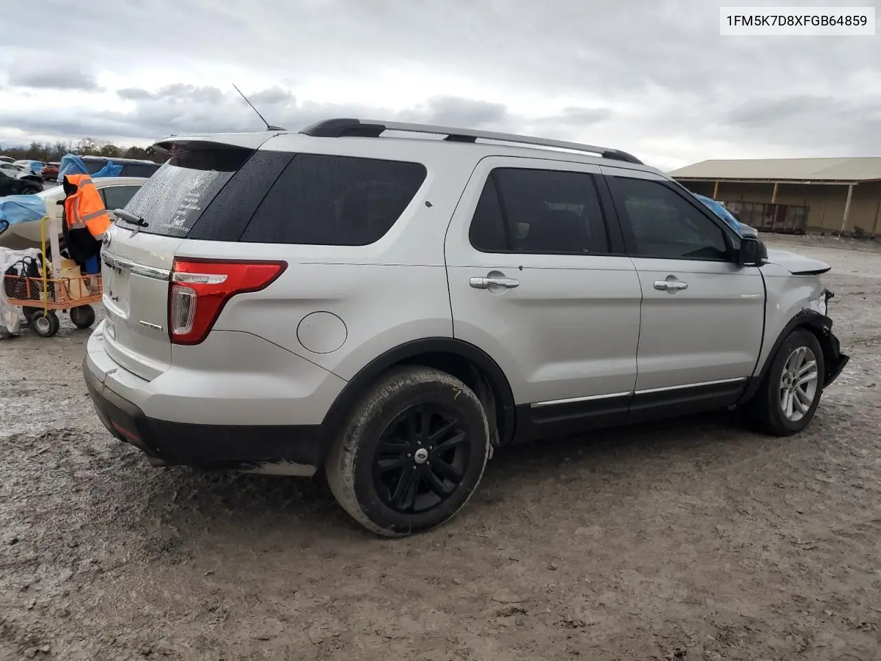 1FM5K7D8XFGB64859 2015 Ford Explorer Xlt