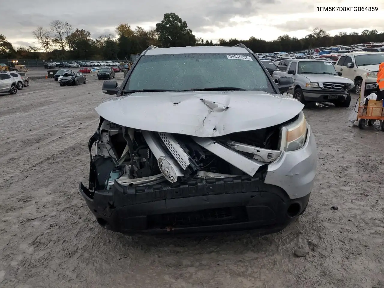 1FM5K7D8XFGB64859 2015 Ford Explorer Xlt