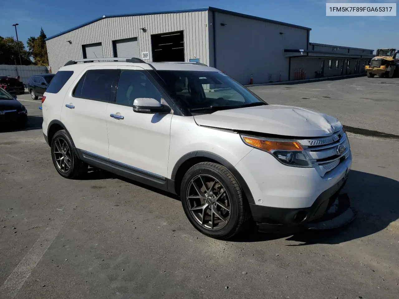 1FM5K7F89FGA65317 2015 Ford Explorer Limited