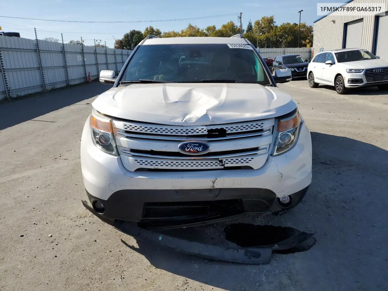1FM5K7F89FGA65317 2015 Ford Explorer Limited