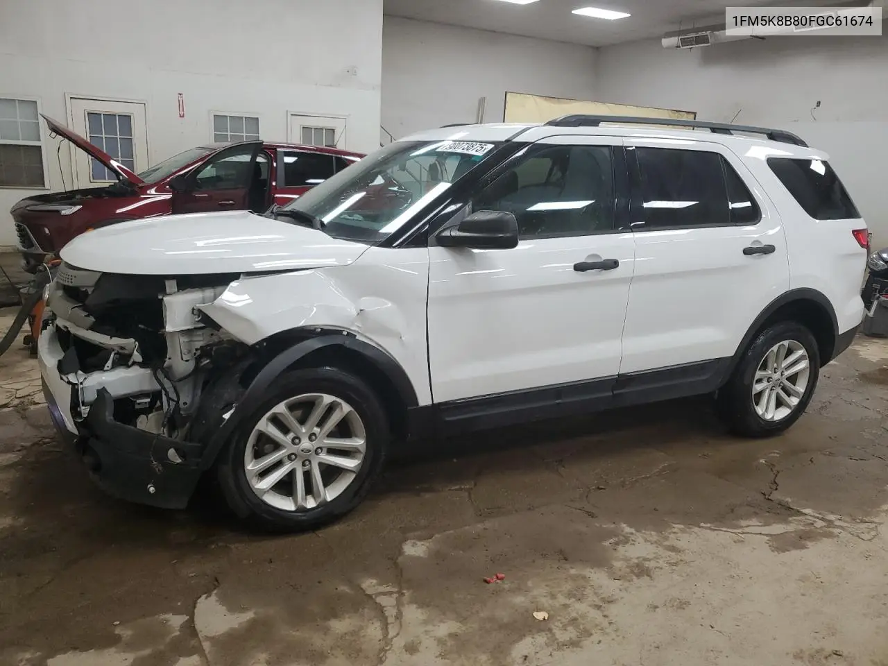 1FM5K8B80FGC61674 2015 Ford Explorer