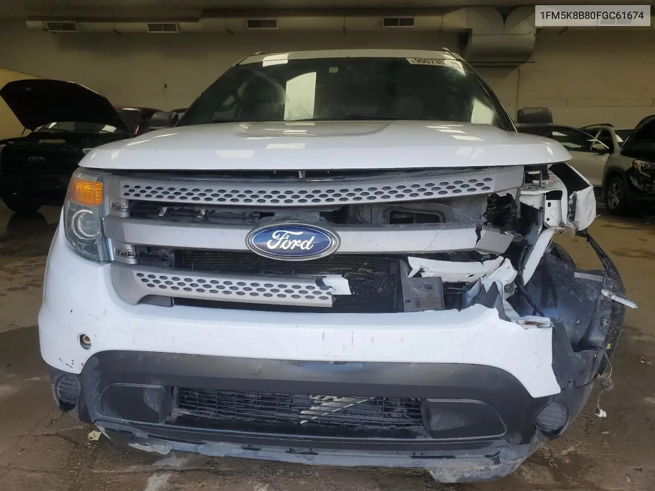 1FM5K8B80FGC61674 2015 Ford Explorer