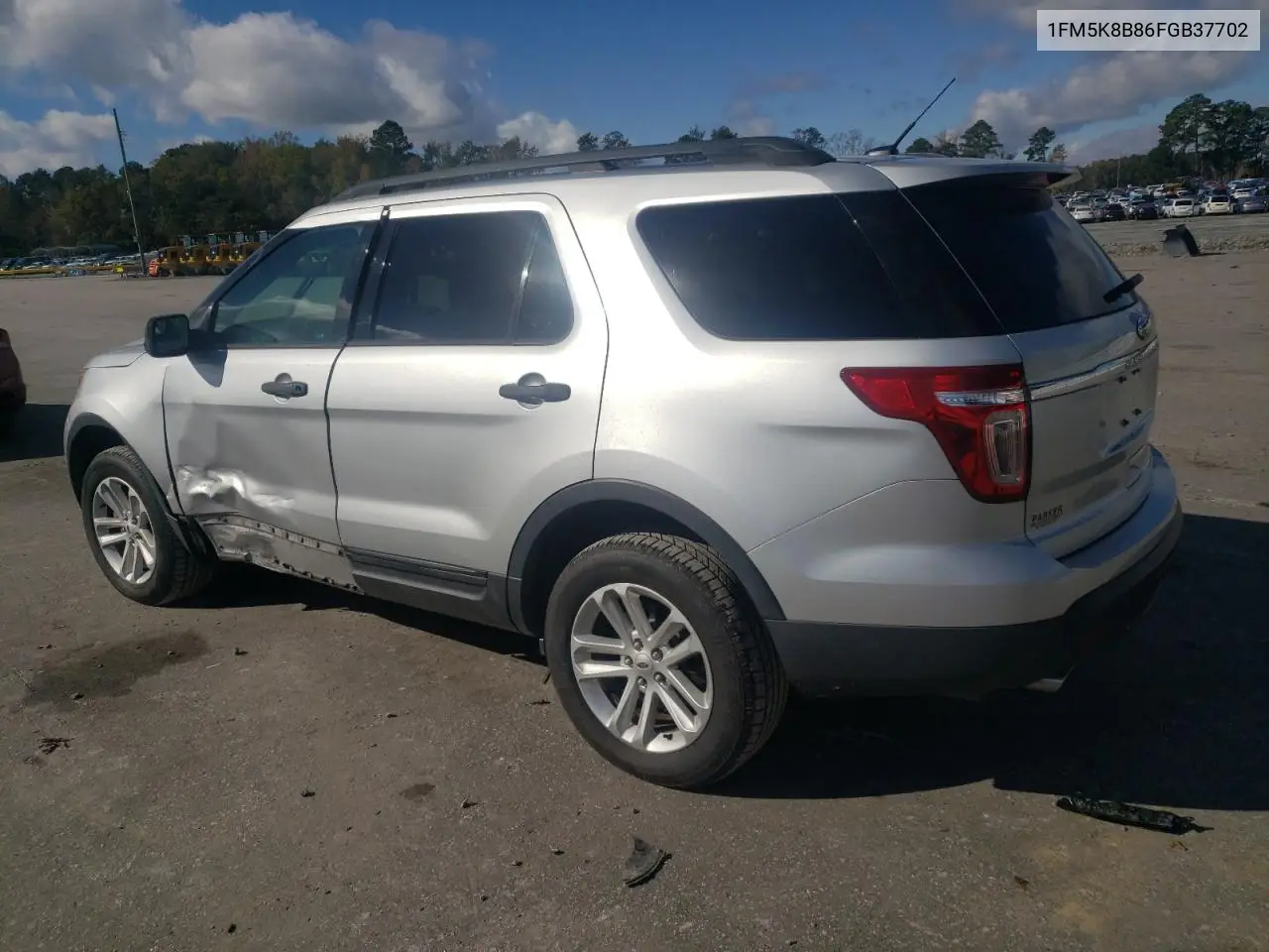 1FM5K8B86FGB37702 2015 Ford Explorer