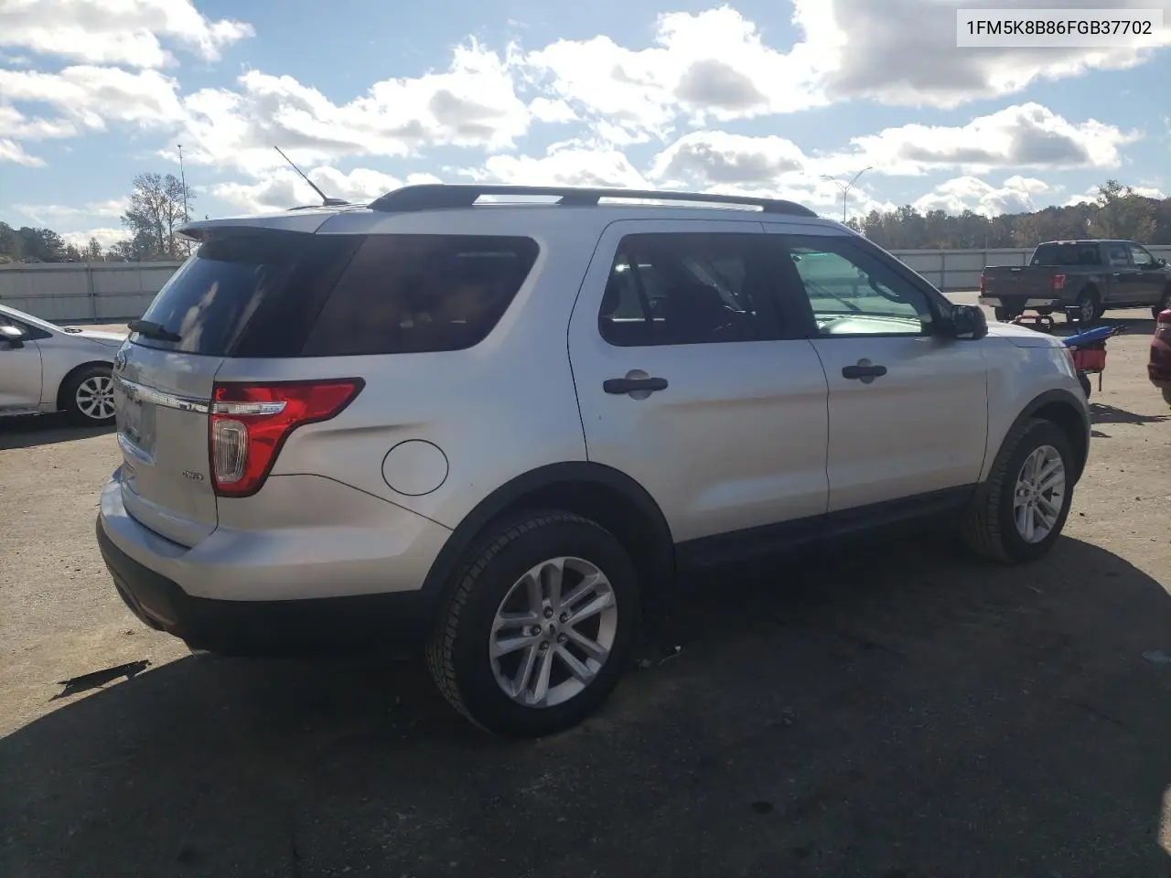 1FM5K8B86FGB37702 2015 Ford Explorer