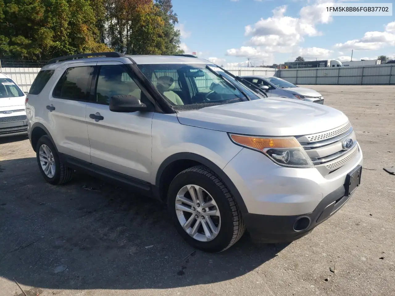 1FM5K8B86FGB37702 2015 Ford Explorer