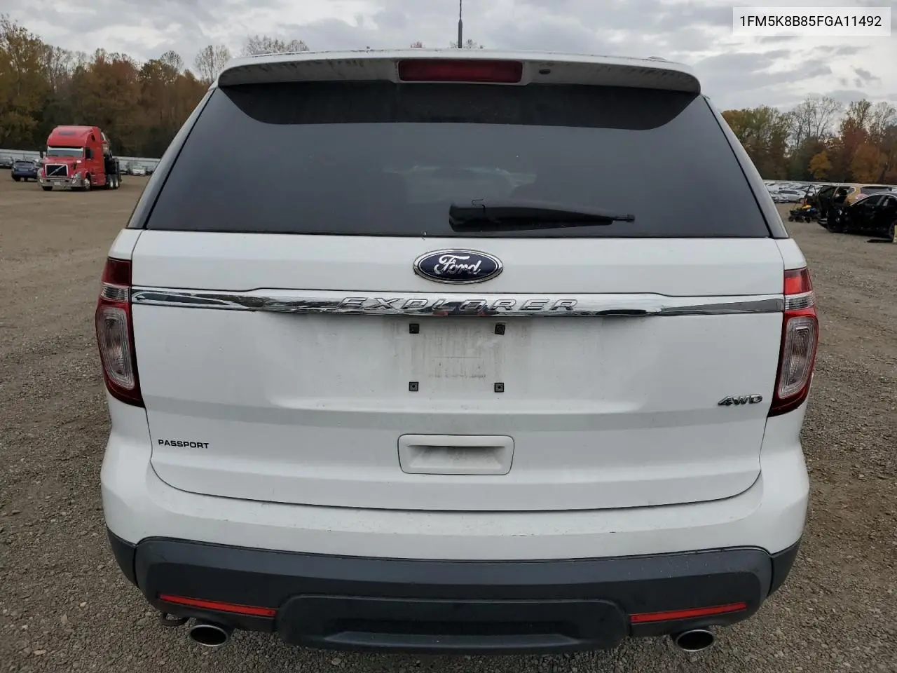 1FM5K8B85FGA11492 2015 Ford Explorer