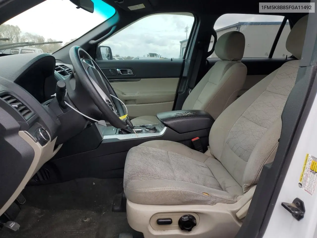 1FM5K8B85FGA11492 2015 Ford Explorer