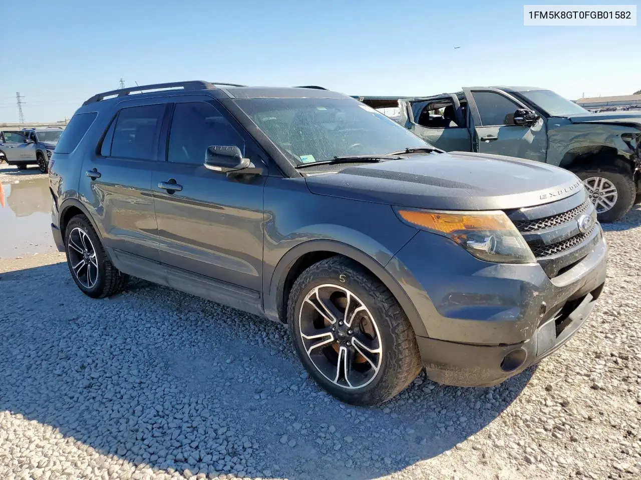 1FM5K8GT0FGB01582 2015 Ford Explorer Sport