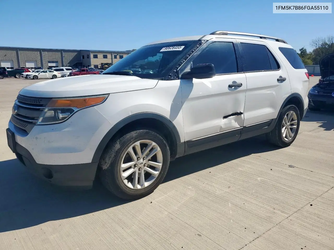 1FM5K7B86FGA55110 2015 Ford Explorer