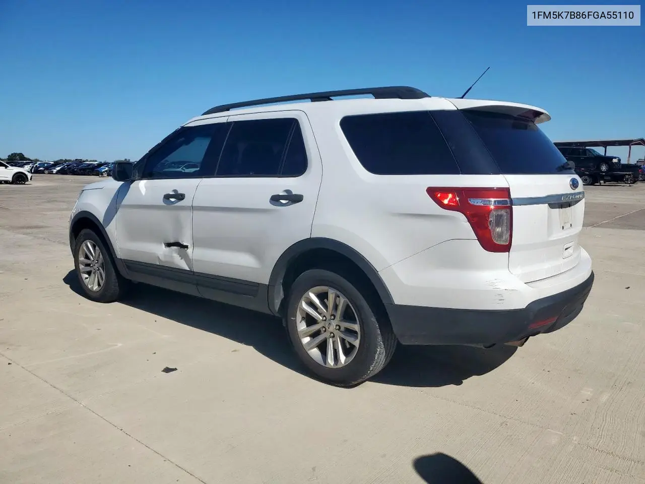 1FM5K7B86FGA55110 2015 Ford Explorer