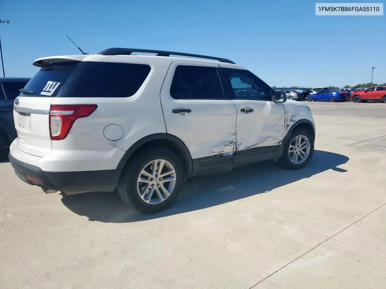 1FM5K7B86FGA55110 2015 Ford Explorer