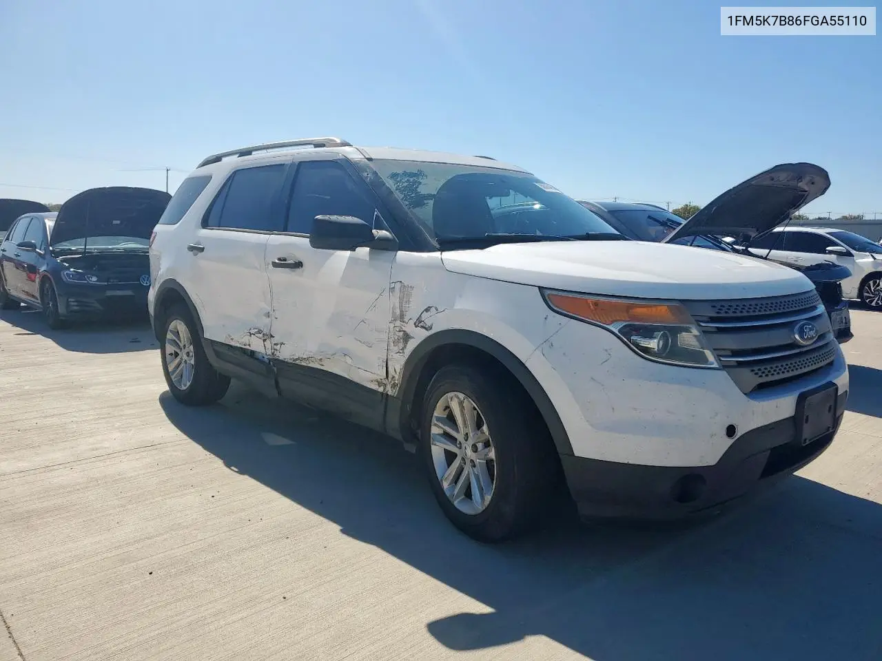 1FM5K7B86FGA55110 2015 Ford Explorer